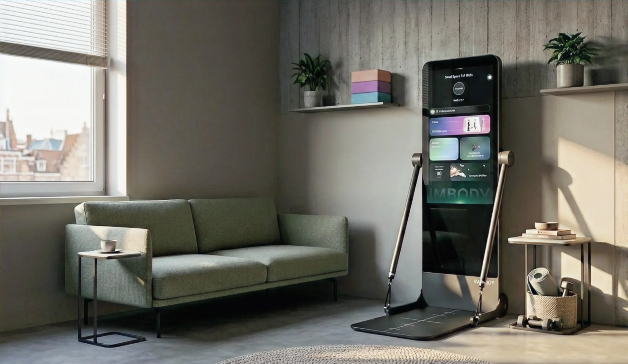 imbody Pro S in een compact appartement