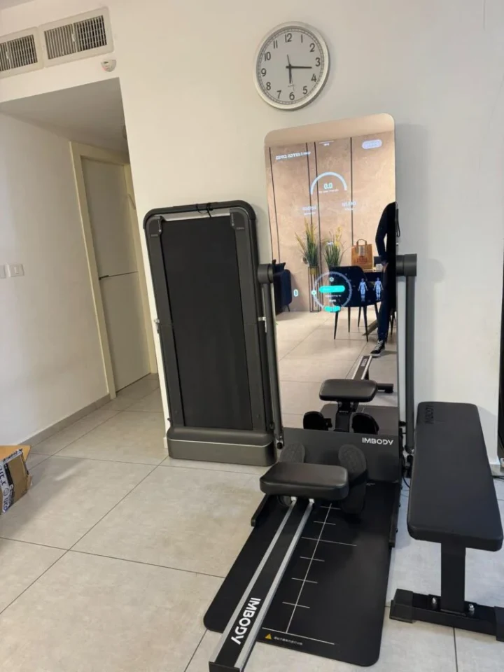 Finally, no more equipment clutter.